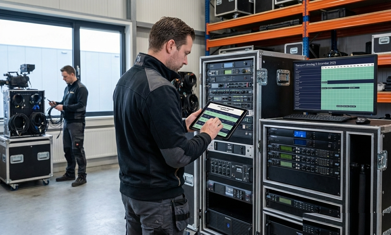 AV-magazijn via Backemp — Klaproos B.V. operatie geautomatiseerd